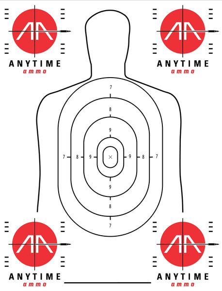 Anytimeammo B27 reflective target