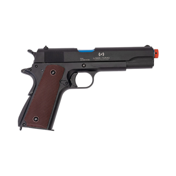 RECOIL ENABLED TRAINING PISTOL- LASER AMMO 1911- GREEN GAS