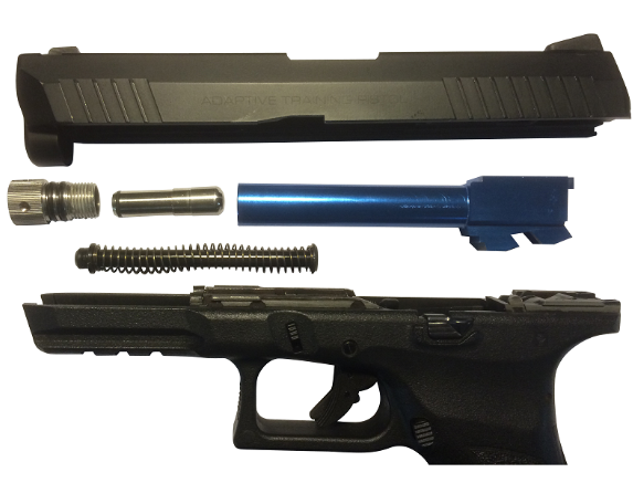 RECOIL ENABLED AIRSOFT LASER (R.E.A.L) CONVERSION KIT FOR KWA ATP