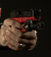 SureStrikeTM 9mm IR Vibration Cartridge for Glock 17R (Red Glock for training)